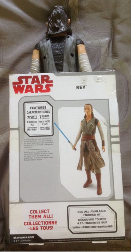 18” Rey- The Last Jedi - Jakks Pacific (Star Wars- The Last Jedi) action figure collectible [Barcode 039897368993] - Main Image 2