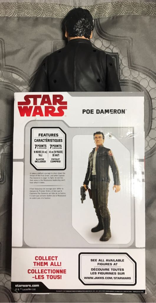 18” Poe Dame Ron- The Last Jedi - Jakks Pacific (Star Wars The Last Jedi) action figure collectible [Barcode 039897370415] - Main Image 2