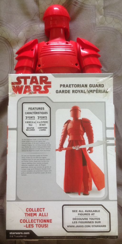 18” Praetorian Guard - Jakks Pacific (Star Wars- The Last Jedi) action figure collectible [Barcode 039897476797] - Main Image 2