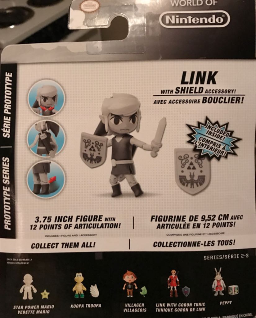 Shadow Link - JAKKS Pacific, Inc. (World Of Nintendo) action figure collectible [Barcode 039897477091] - Main Image 2