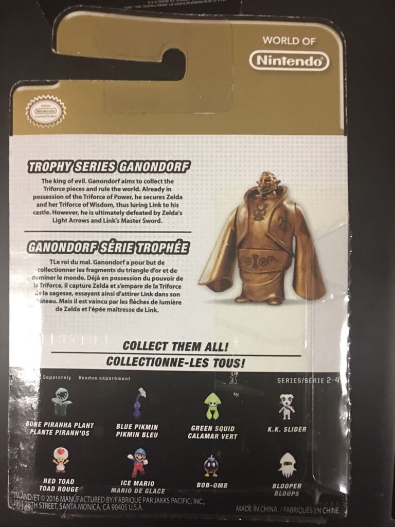 Ganondorf (Trophy Series) - JAKKS Pacific, Inc. (World Of Nintendo) action figure collectible [Barcode 039897478814] - Main Image 2