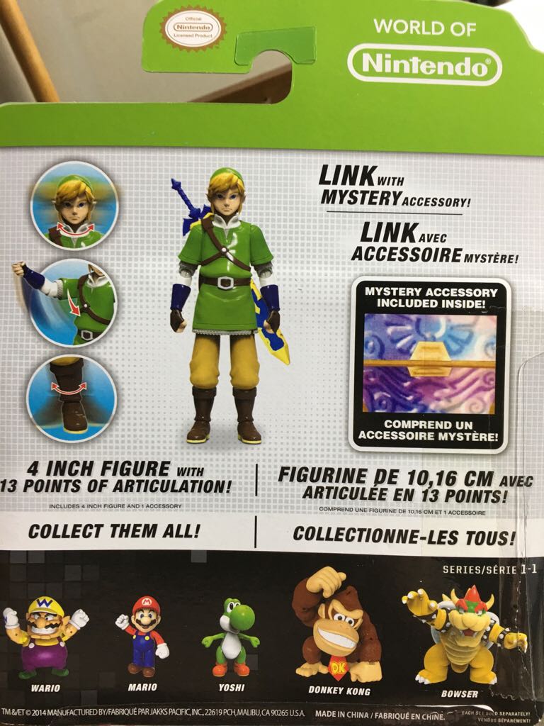 Link  - Jakks Pacific (The Legend of Zelda: Skyward Sword) action figure collectible [Barcode 039897685212] - Main Image 2