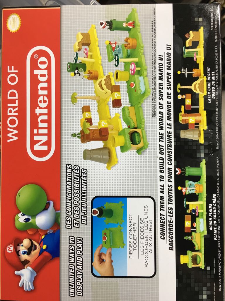 1-1 Deluxe Pack Layer Cake Desert - JAKKS Pacific, Inc. (World Of Nintendo) action figure collectible [Barcode 039897685519] - Main Image 2