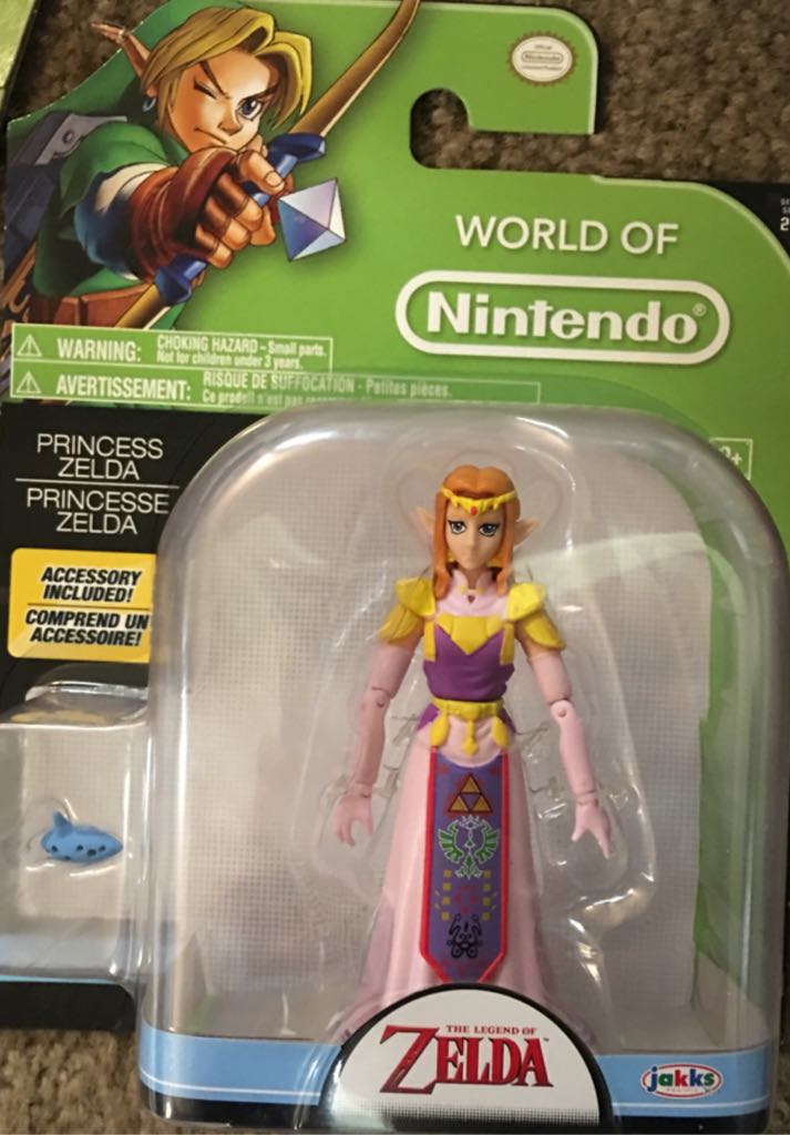 Zelda - Jakks Pacific (The legend Of Zelda) action figure collectible [Barcode 039897686400] - Main Image 1