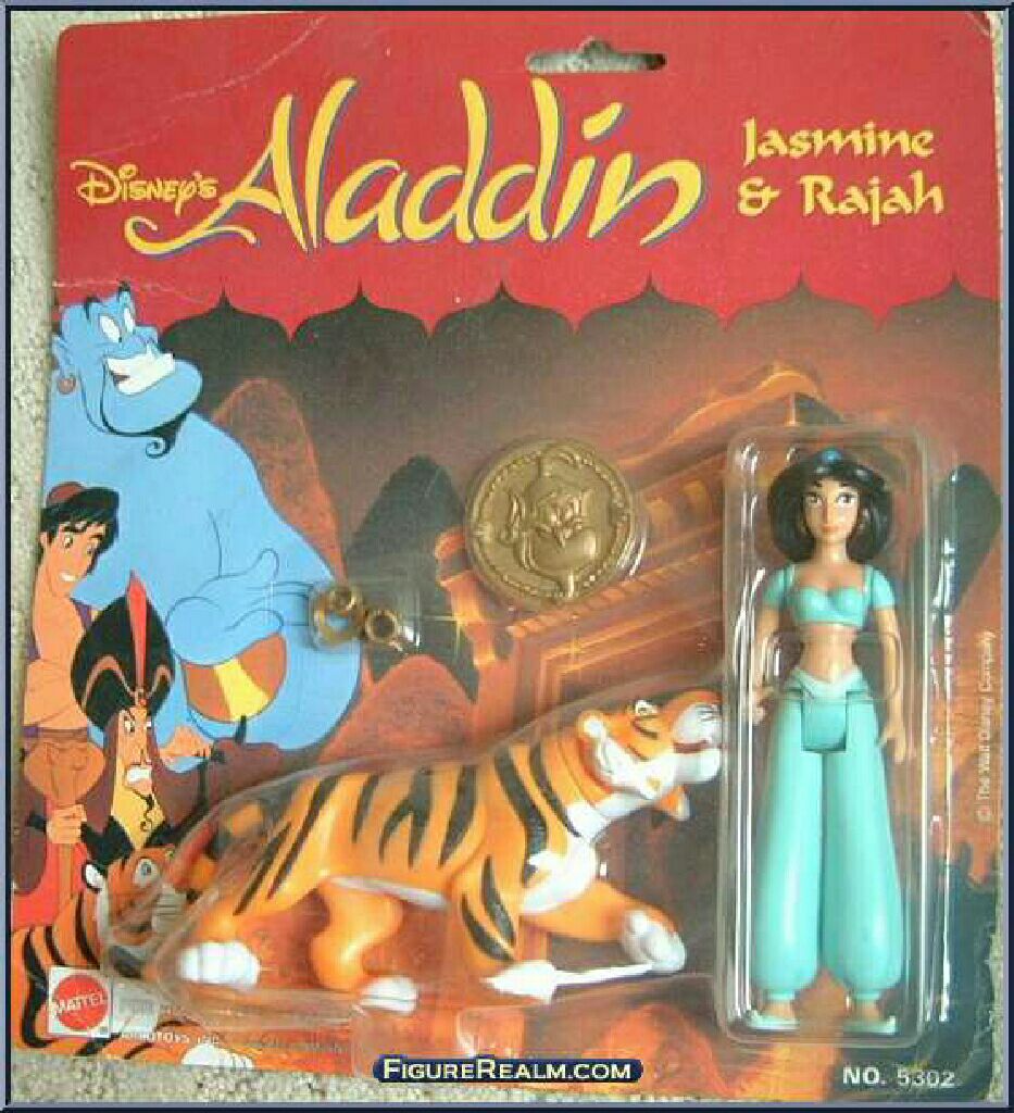 Aladdin Jasmine & Rajah Disney by Mattel action figure  action figure collectible [Barcode 02660530] - Main Image 1