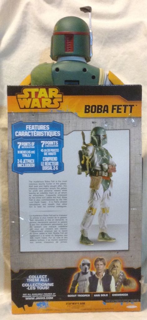 Star Wars: Boba Fett 18 Inch Big Fig Jumbo Action Figure 2014 Jakks Pacific - Jakks Pacific (1. Star Wars) action figure collectible [Barcode 039897738192] - Main Image 2