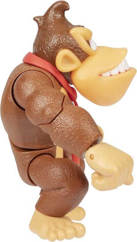Jakks World Of Nintendo Donkey Kong Deluxe - JAKKS Pacific, Inc. (World Of Nintendo) action figure collectible [Barcode 039897761985] - Main Image 3