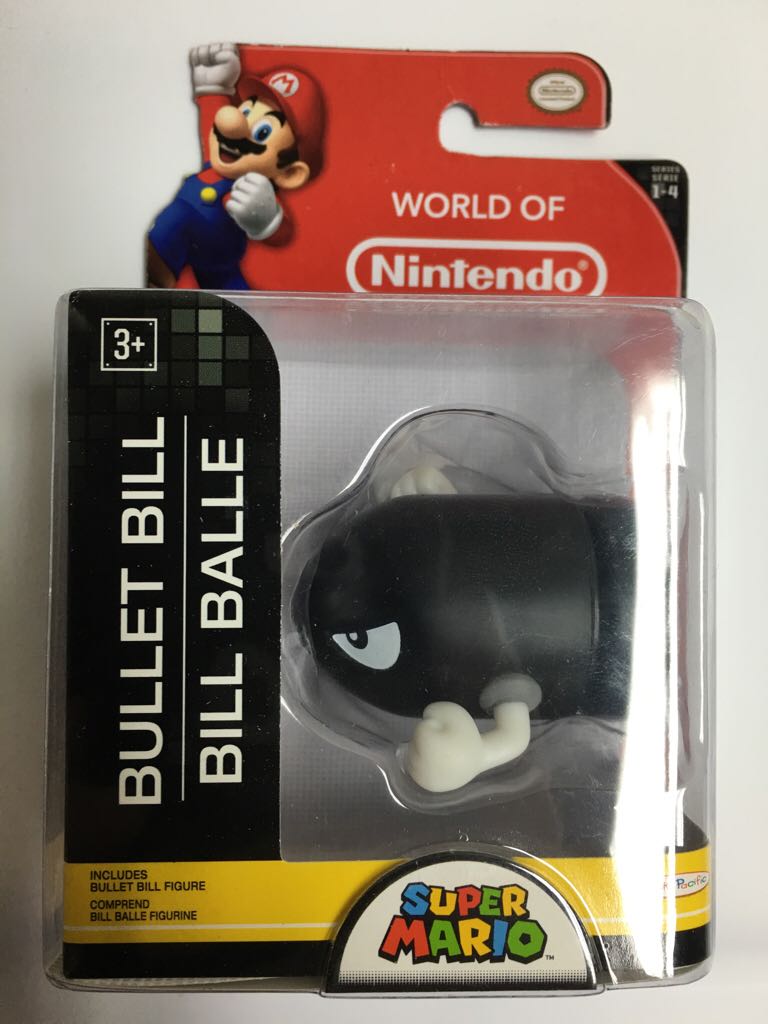 1-4 Bullet Bill - Jakks Pacific (Jakks Pacific World Of Nintendo) action figure collectible [Barcode 039897782997] - Main Image 1