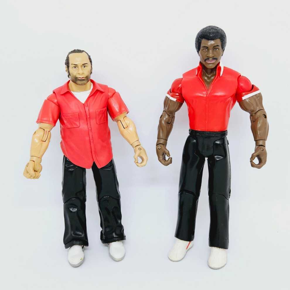 Jakks Pacific Rocky III - Rocky, Paulie and Apollo - Jakks Pacific (Rocky 3) action figure collectible [Barcode 039897790220] - Main Image 3
