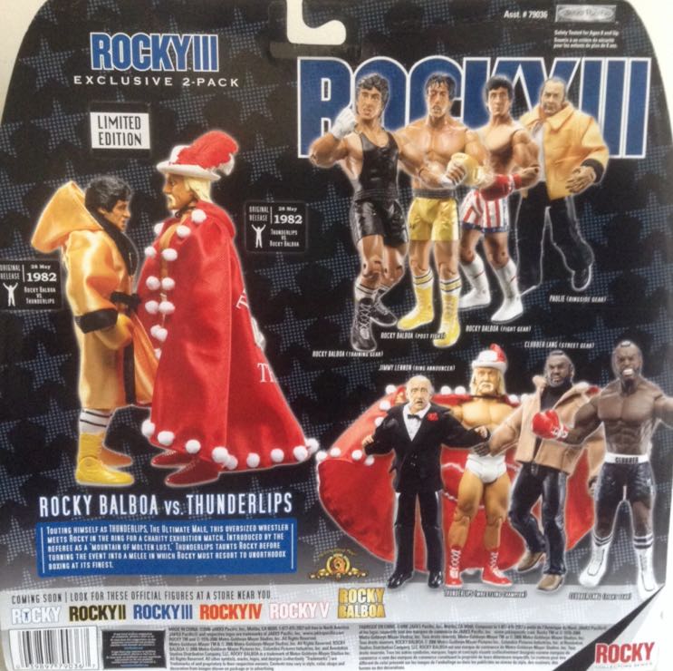Hulk Hogan - Jakks Pacific (Rocky Collectors Series) action figure collectible [Barcode 039897790367] - Main Image 2