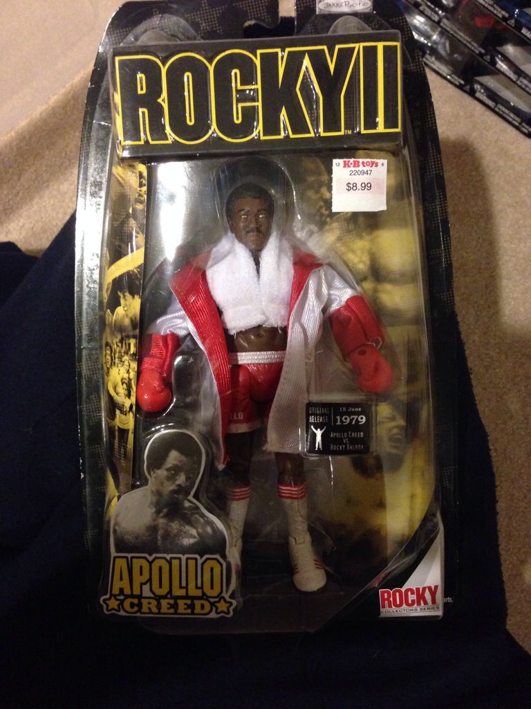 Apollo Creed  - Jakks Pacific (Rocky 2) action figure collectible [Barcode 039897790411] - Main Image 1