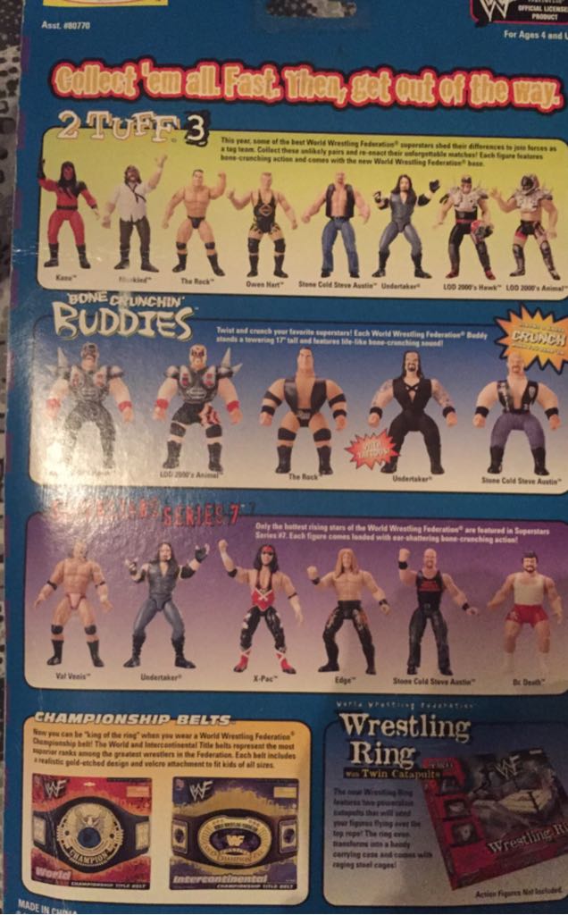 WWF Jakks Pacific BCA Special Edition 3: Hawk - WWF Jakks Pacific BCA (WWF Jakks Pacific BCA Special Edition 3) action figure collectible [Barcode 039897807737] - Main Image 2
