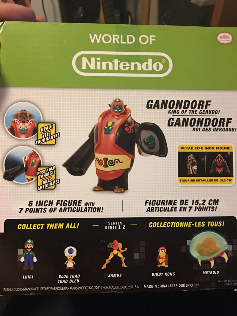 Ganondorf - Jakks Pacific (The Legend Of Zelda: The Wind Waker) action figure collectible [Barcode 039897833897] - Main Image 2