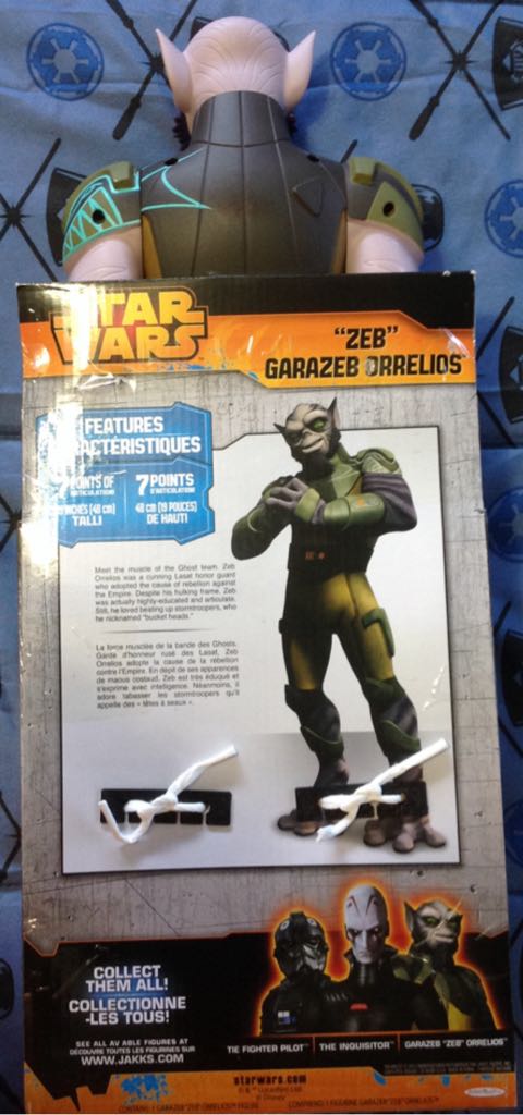 Garazeb “Zeb” Orrelios - Jakks Pacific (Star Wars Rebels) action figure collectible [Barcode 039897835723] - Main Image 2