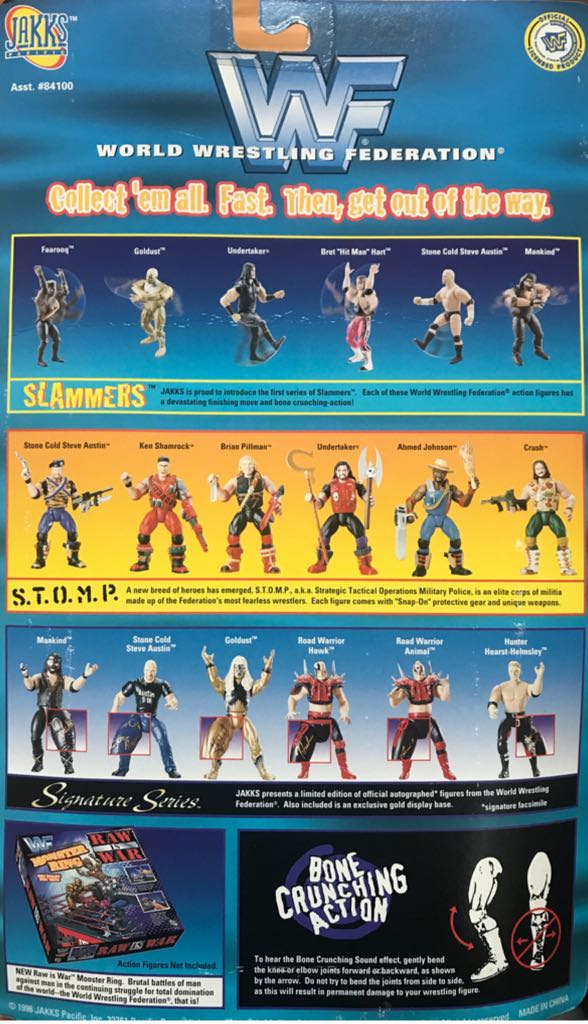 Mankind - WWF Jakks Pacific BCA (Slammers) action figure collectible [Barcode 039897841052] - Main Image 2