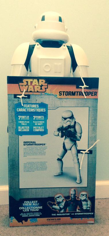 Imperial Stormtrooper - Jakks Pacific (Star Wars - Big-Figs) action figure collectible [Barcode 039897845913] - Main Image 2