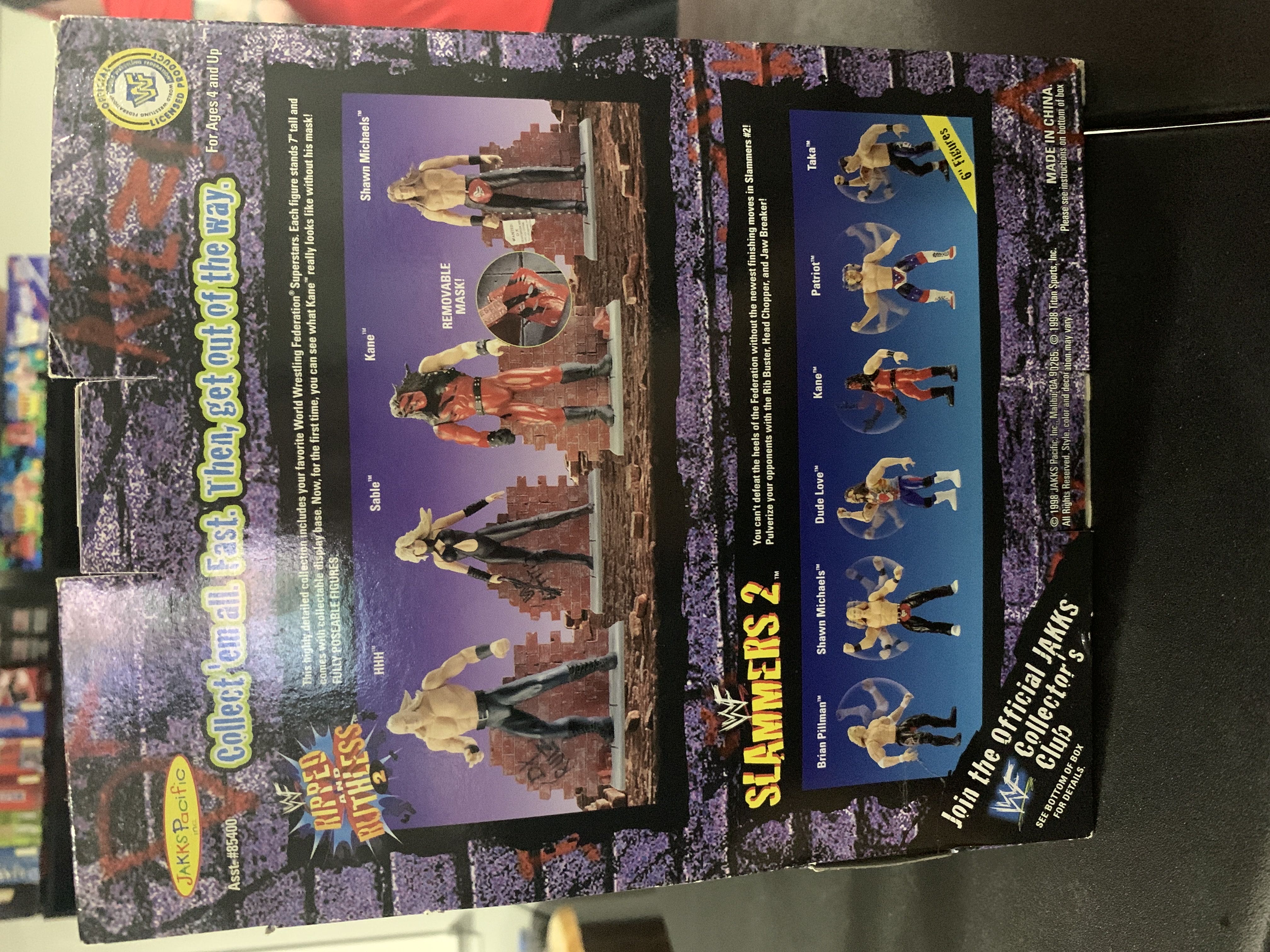 WWF: Ripped & Ruthless 2 -Sable - Jakks Pacific (WWF: Sable) action figure collectible [Barcode 039897854038] - Main Image 2