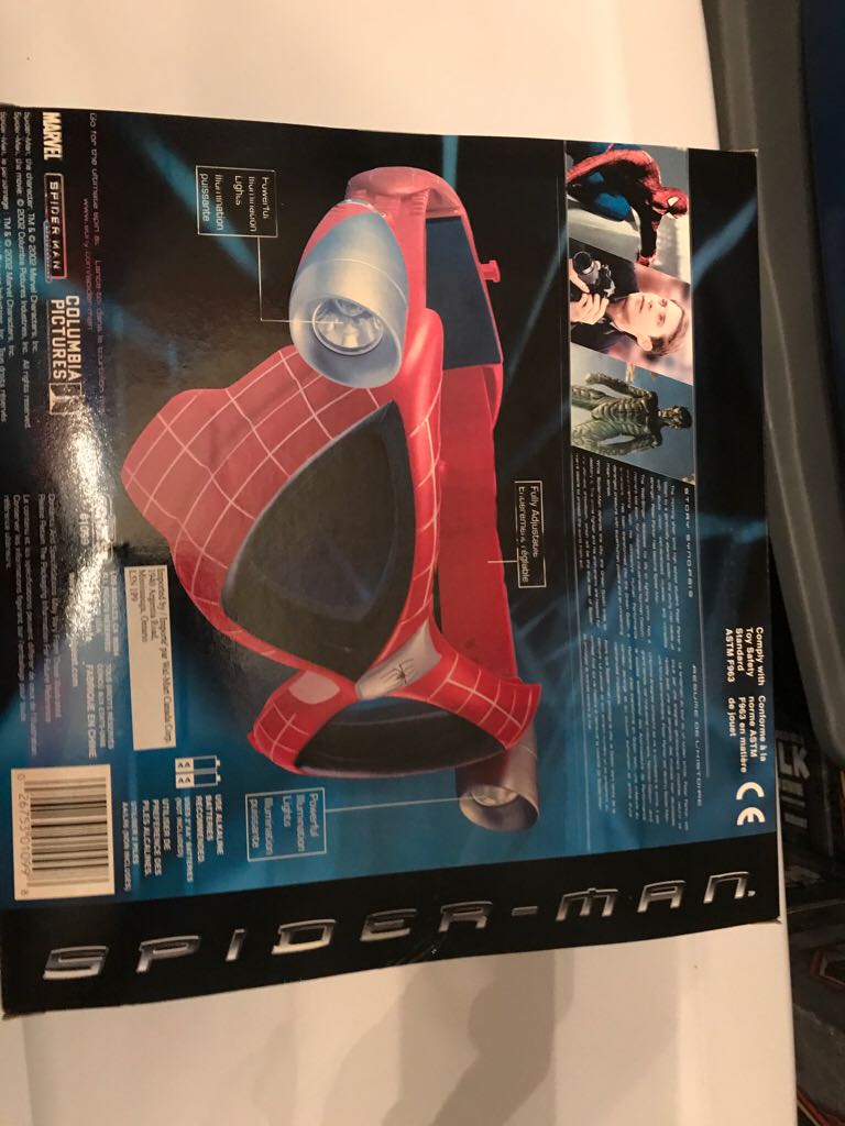 Spiderman Spidey Vision Goggles  action figure collectible [Barcode 026753010998] - Main Image 2