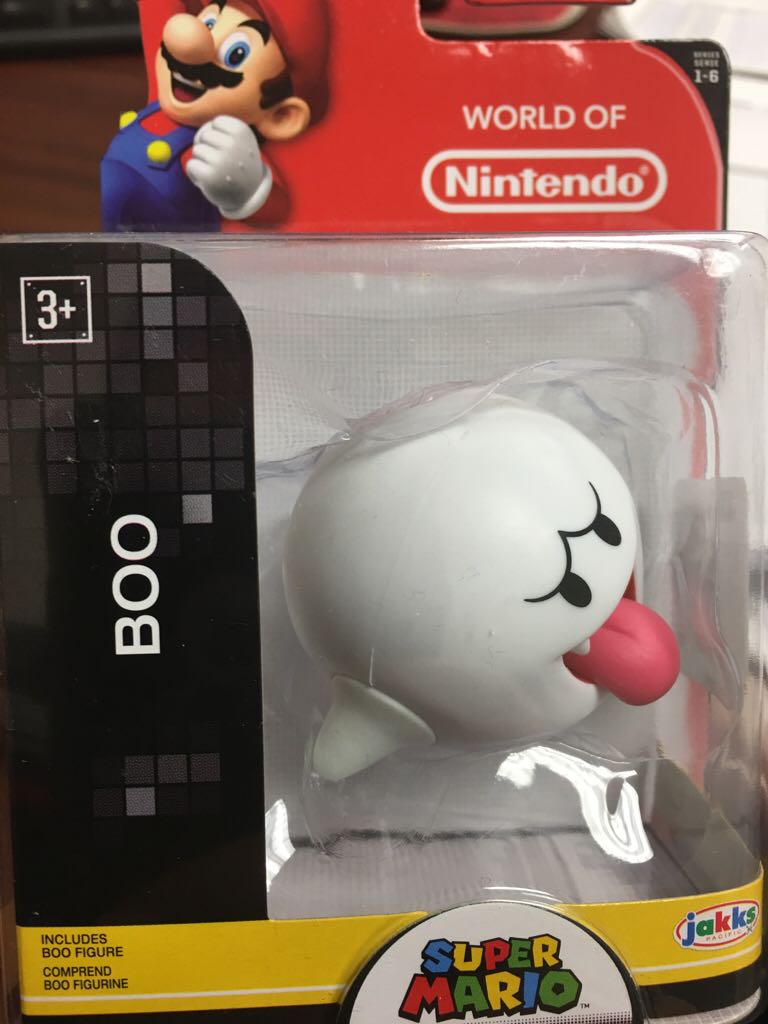 Boo - Jakks Pacific (World Of Nintendo) action figure collectible [Barcode 039897867359] - Main Image 1
