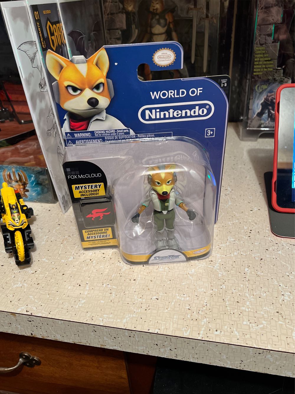 1-3 Fox McCloud - JAKKS Pacific, Inc. (World Of Nintendo) action figure collectible [Barcode 039897867403] - Main Image 3