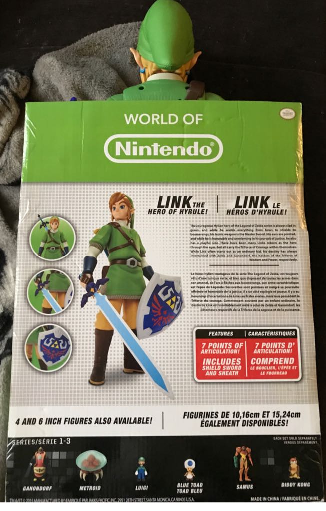 Monopoly The Legend Of Zelda Collectors Edition Hasbro Complete - JAKKS Pacific, Inc. (World Of Nintendo) action figure collectible [Barcode 039897867489] - Main Image 2