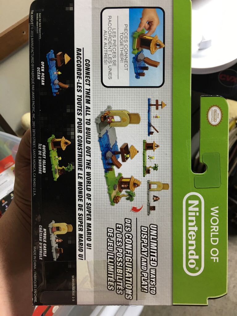 (Damaged/Yellow Window) 1-3 Micro Land Ganondorf + Hyrule Castle  - JAKKS Pacific, Inc. (World Of Nintendo Micro Land) action figure collectible [Barcode 039897869018] - Main Image 2