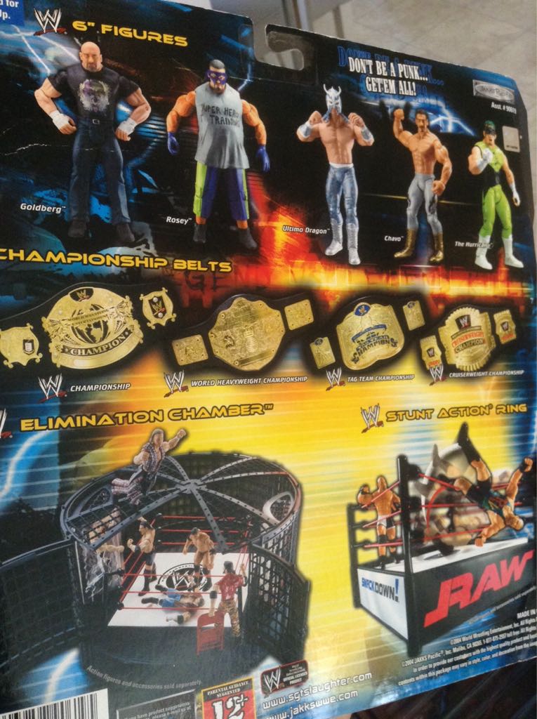 Sgt. Slaughter Vs Randy Orton Internet Exclusive  - Jakks Pacific (WWE) action figure collectible [Barcode 039897906195] - Main Image 2