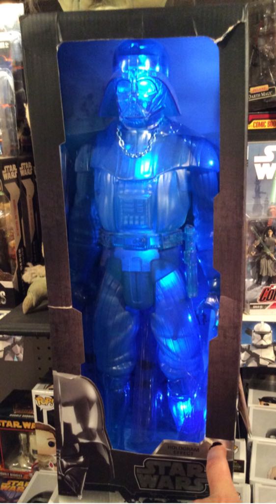 Hologram Darth Vader  (Jakks Big Figs) action figure collectible [Barcode 039897908182] - Main Image 2
