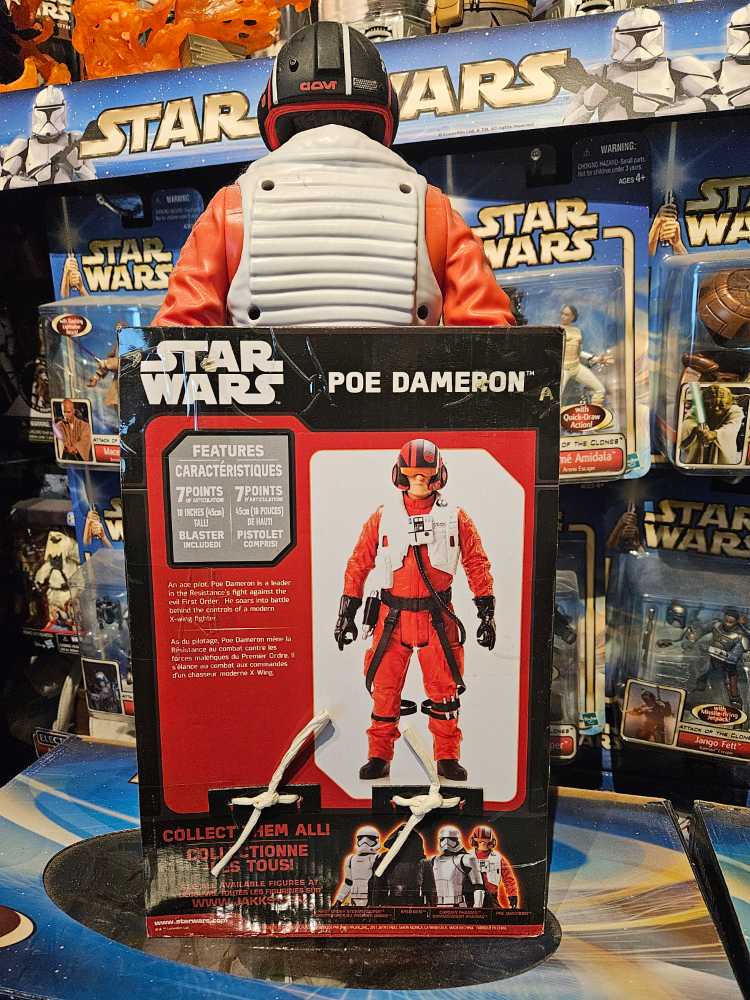 Basic 18” Poe Dameron - Jakks Pacific (Jakks Big Figs) action figure collectible [Barcode 039897908243] - Main Image 3