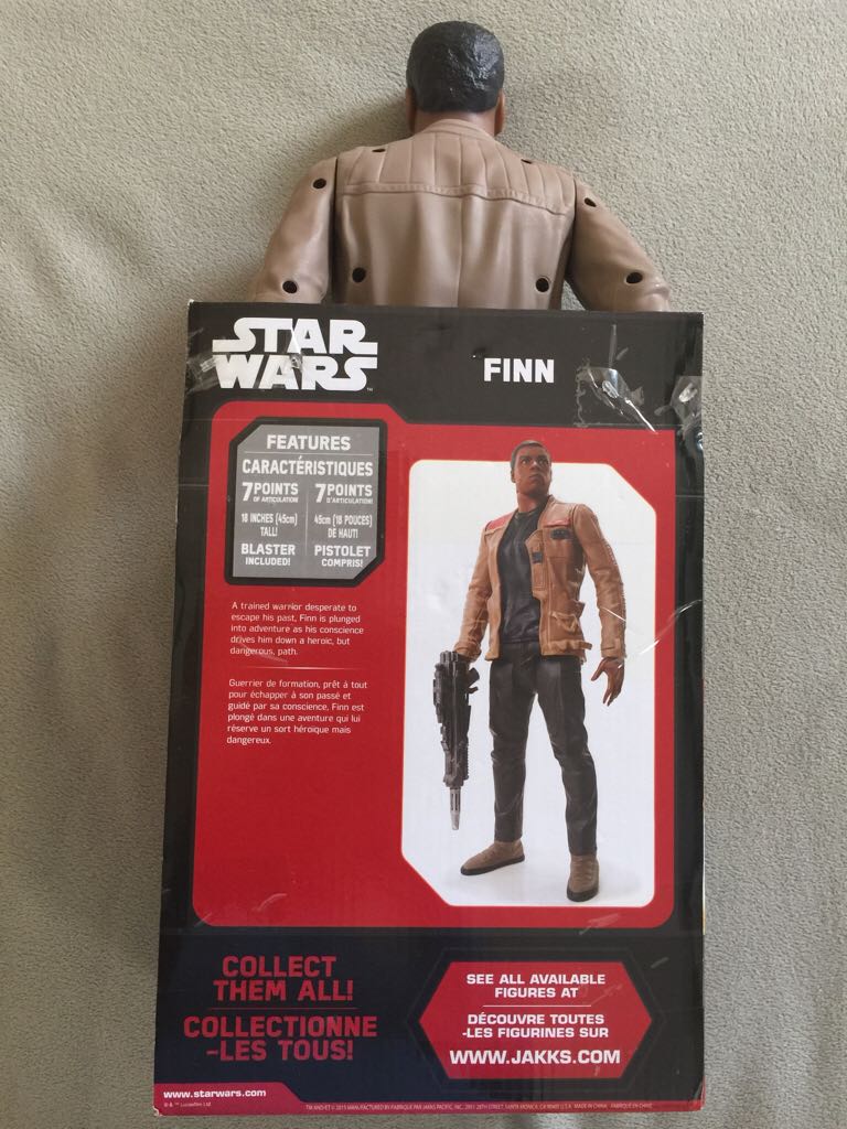FINN. STAR WARS. - Jakks Pacific (Star Wars Disney) action figure collectible [Barcode 039897908281] - Main Image 2