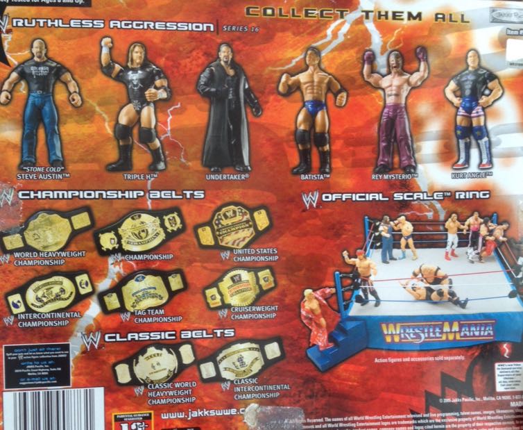 WWE Jakks Classic Superstars Ringside Collectibles 1 Of 3000 Icon Vs. Legend: Shawn Michaels Vs Hulk Hogan - WWE Jakks Pacific Classic Superstars (WWE Classic Superstars) action figure collectible [Barcode 039897908731] - Main Image 2