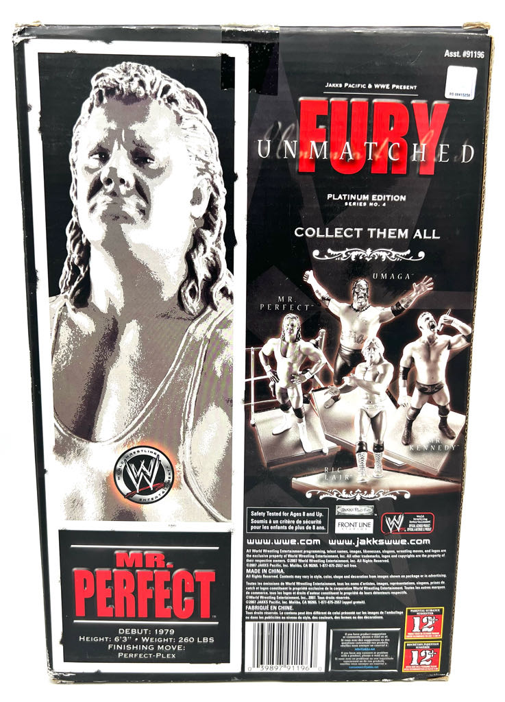 Mr. Kennedy - Jakks Pacific (WWE Fury Unmatched Series 4) action figure collectible [Barcode 039897911960] - Main Image 2