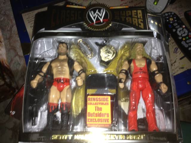Wwe Classic Superstars Outsiders Exclusive  action figure collectible [Barcode 039897913131] - Main Image 1