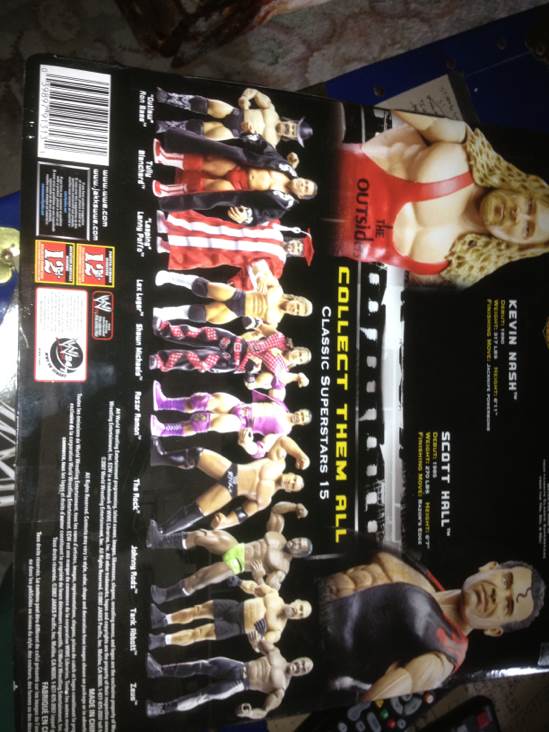 Wwe Classic Superstars Outsiders Exclusive  action figure collectible [Barcode 039897913131] - Main Image 2
