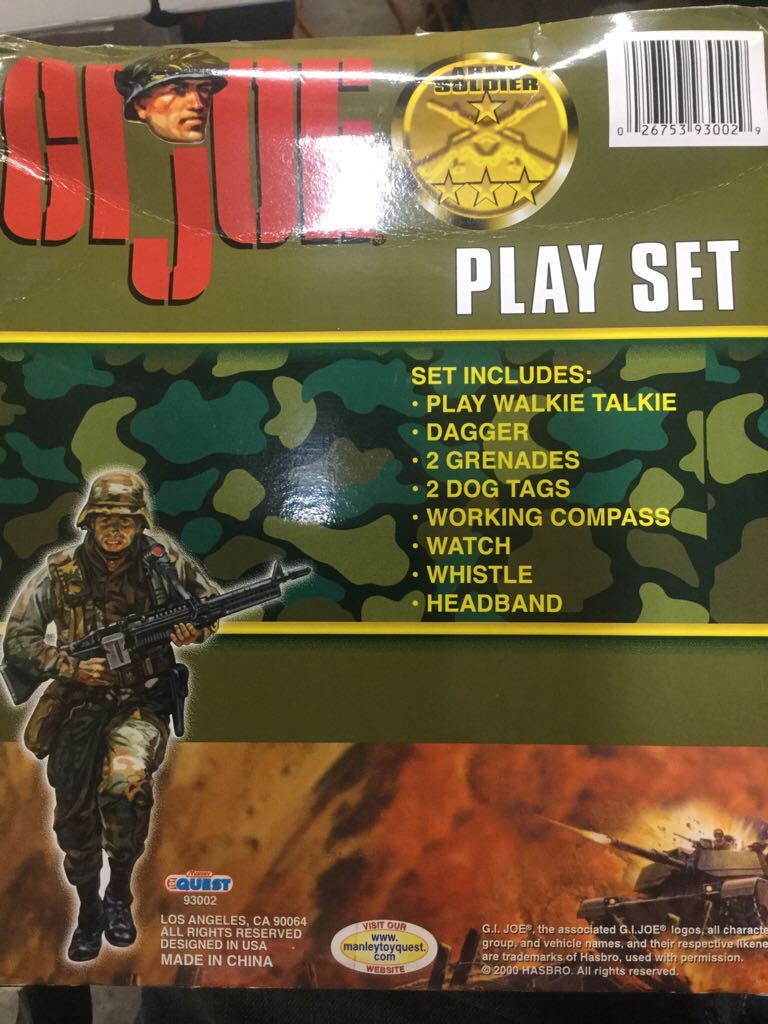 GI Joe Play Set (Walkie Talkie) - Toy Quest (GI Joe) action figure collectible [Barcode 026753930029] - Main Image 2