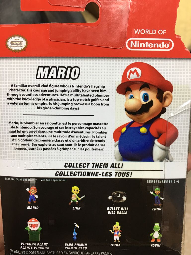 Super Mario - JAKKS Pacific, Inc. (Nintendo) action figure collectible [Barcode 039897914220] - Main Image 2