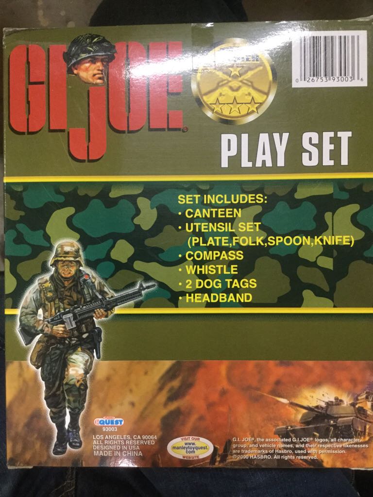 GI Joe: Play Set(Canteen) - Toy Quest (GI Joe) action figure collectible [Barcode 026753930036] - Main Image 2