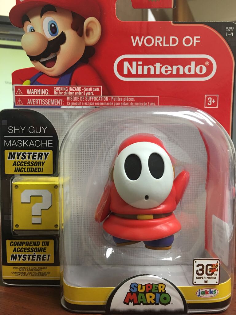 Shy Guy  - JAKKS Pacific, Inc. (World Of Nintendo) action figure collectible [Barcode 039897914381] - Main Image 1