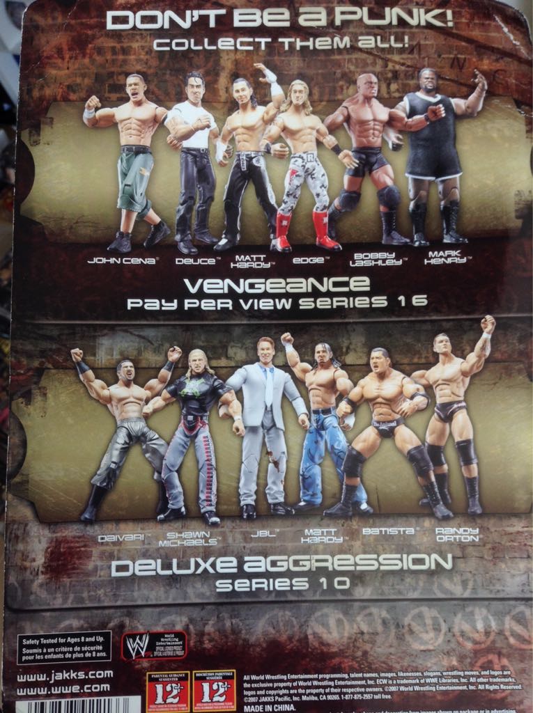 Edge Pay Per View Series 16  - Jakks Pacific (WWE) action figure collectible [Barcode 039897922133] - Main Image 2