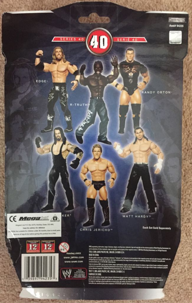 Matt Hardy - Jakks Pacific (Ruthless Aggression) action figure collectible [Barcode 039897942353] - Main Image 2