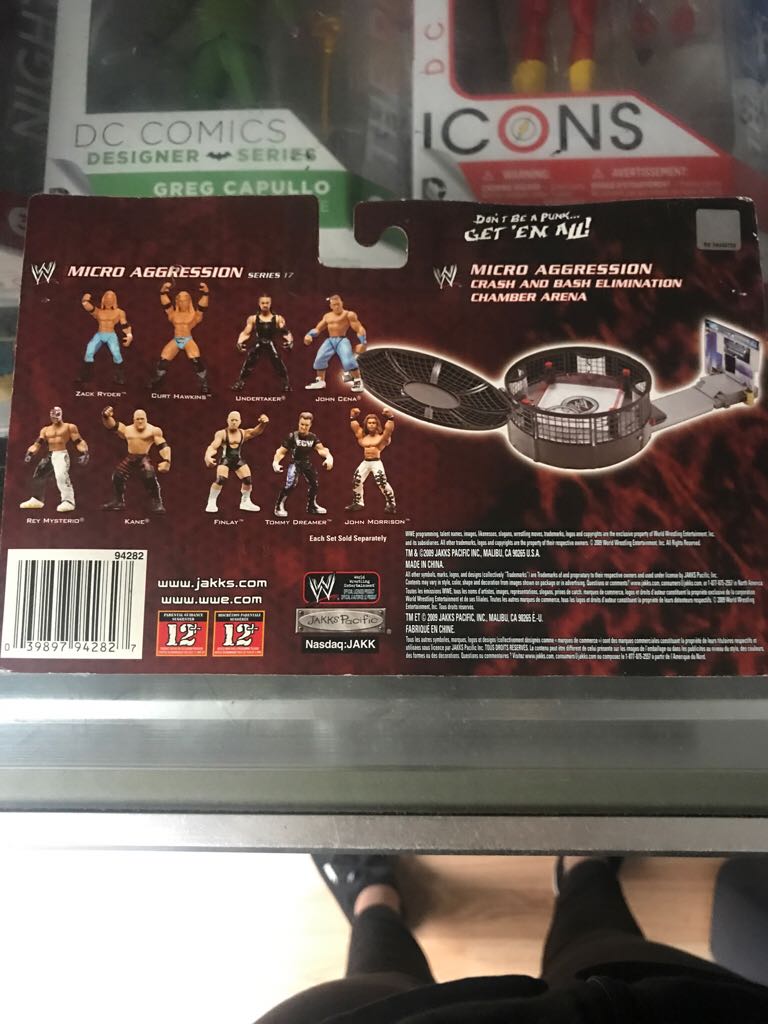 WWE Finlay Tommy Dreamer John Morrison  (Micro Aggression) action figure collectible [Barcode 039897942827] - Main Image 2