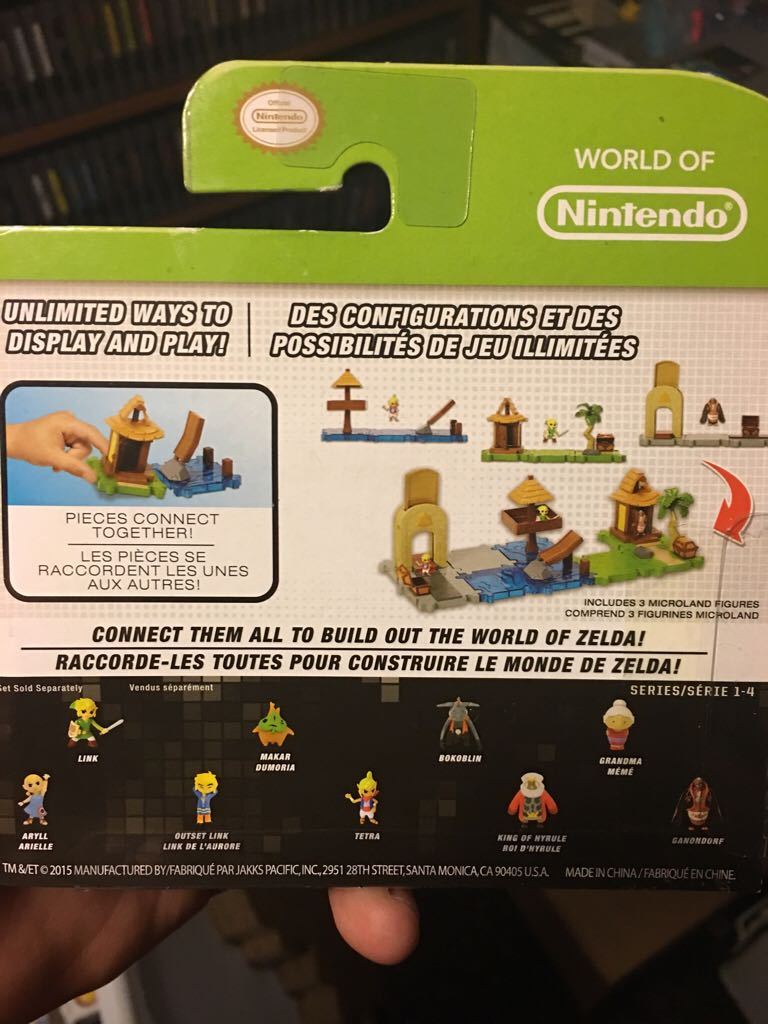 Micro Land - JAKKS Pacific, Inc. (Wind Waker HD) action figure collectible [Barcode 039897952178] - Main Image 2