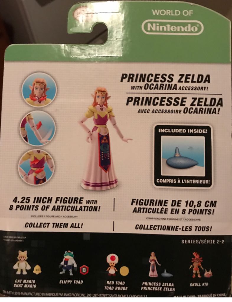 Princess Zelda: The Windwaker HD - JAKKS Pacific, Inc. (World Of Nintendo) action figure collectible [Barcode 039897957227] - Main Image 2