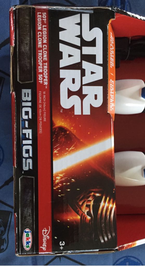 501st Legion Clone Trooper - Jakks Pacific (Star Wars) action figure collectible [Barcode 039897967691] - Main Image 2