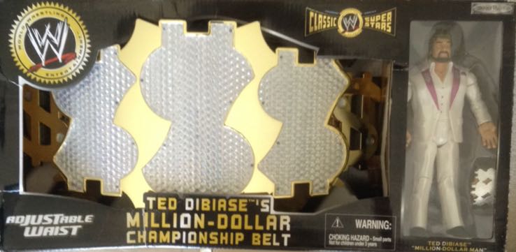 Ted Dibiase - Jakks Pacific (WWE Classic Superstars) action figure collectible [Barcode 039897975177] - Main Image 1
