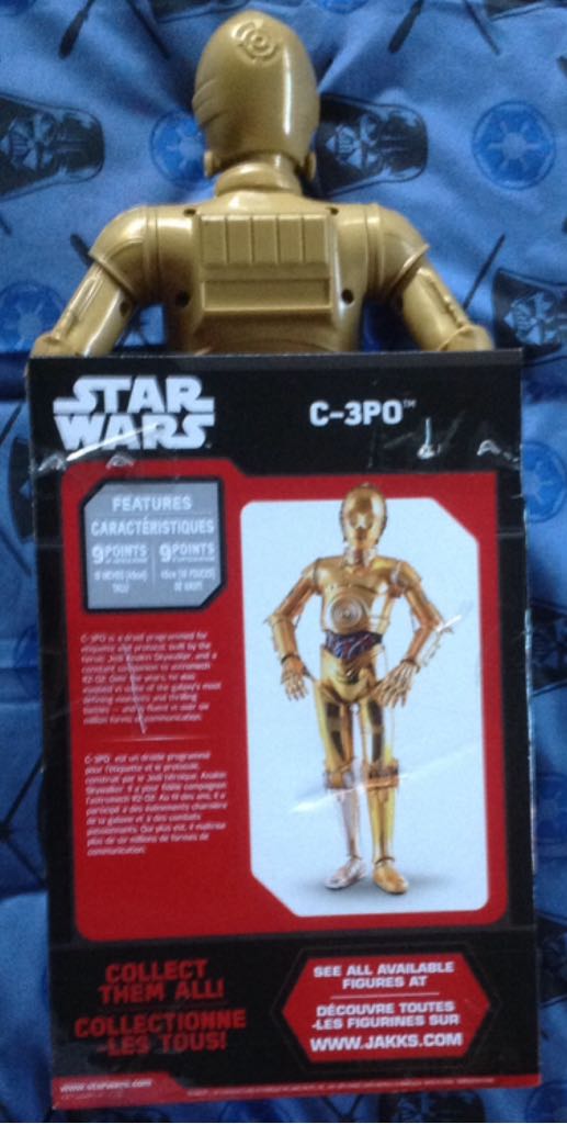 18” C-3PO (Silver Leg) - Jakks Pacific (Star Wars) action figure collectible [Barcode 039897996578] - Main Image 2
