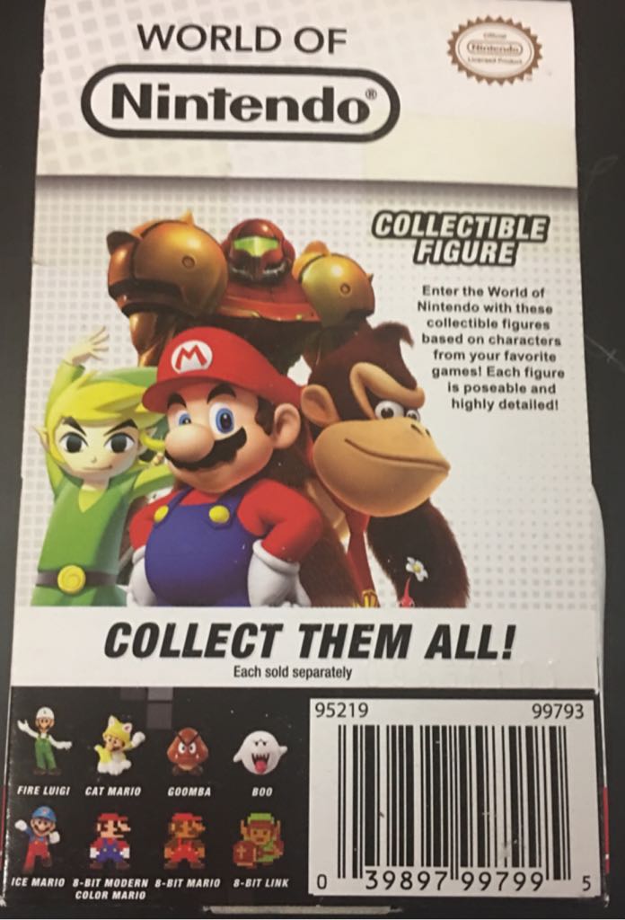 Luigi Fire - Jakks Pacific, Inc (World Of Nintendo 2.5) action figure collectible [Barcode 039897997995] - Main Image 2