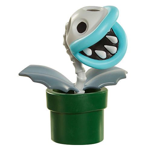 Bone Piranha Plant - Jakks Pacific (World Of Nintendo) action figure collectible [Barcode 039897998237] - Main Image 2