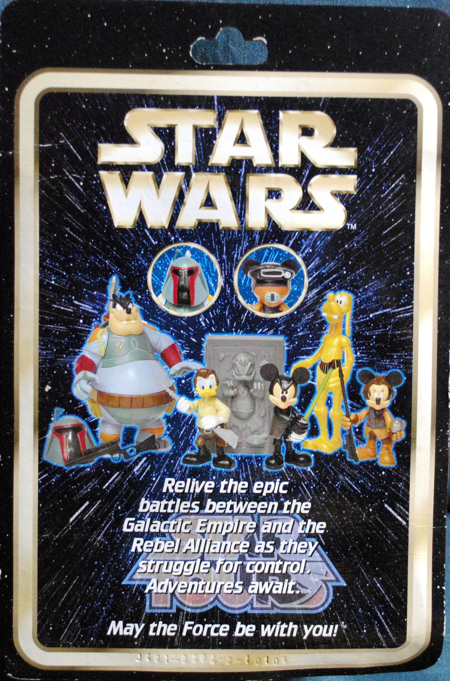 Disney Bad Pete As Boba Fett - Disney Parks (Disney Star Tours) action figure collectible [Barcode 0400000071893] - Main Image 2