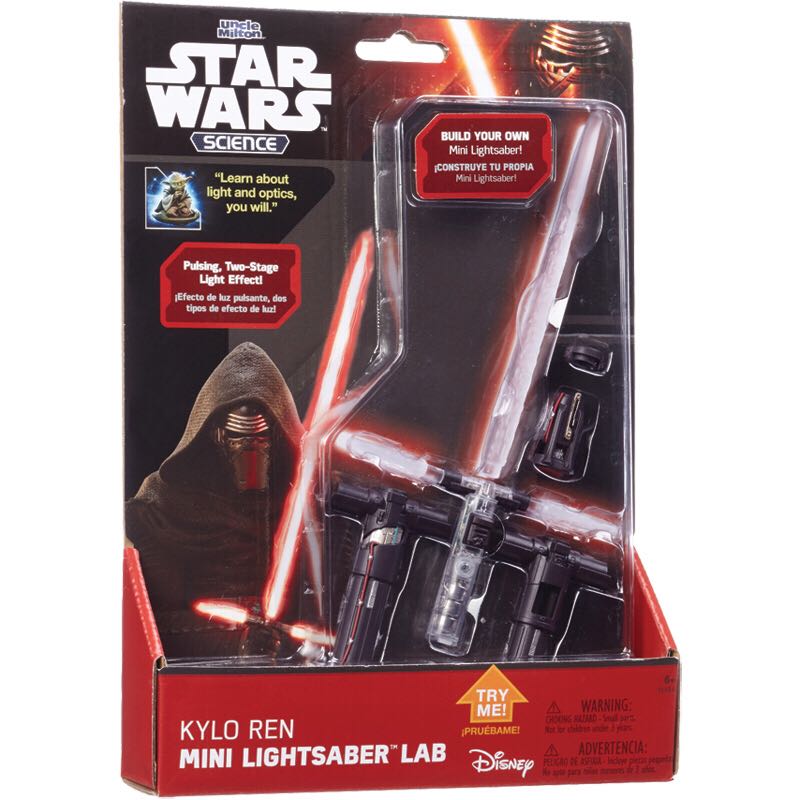 KYLO REN Mini Lightsaber Lab - Uncle Milton (Star Wars Episode VII The Force Awakens) action figure collectible [Barcode 042499151849] - Main Image 2